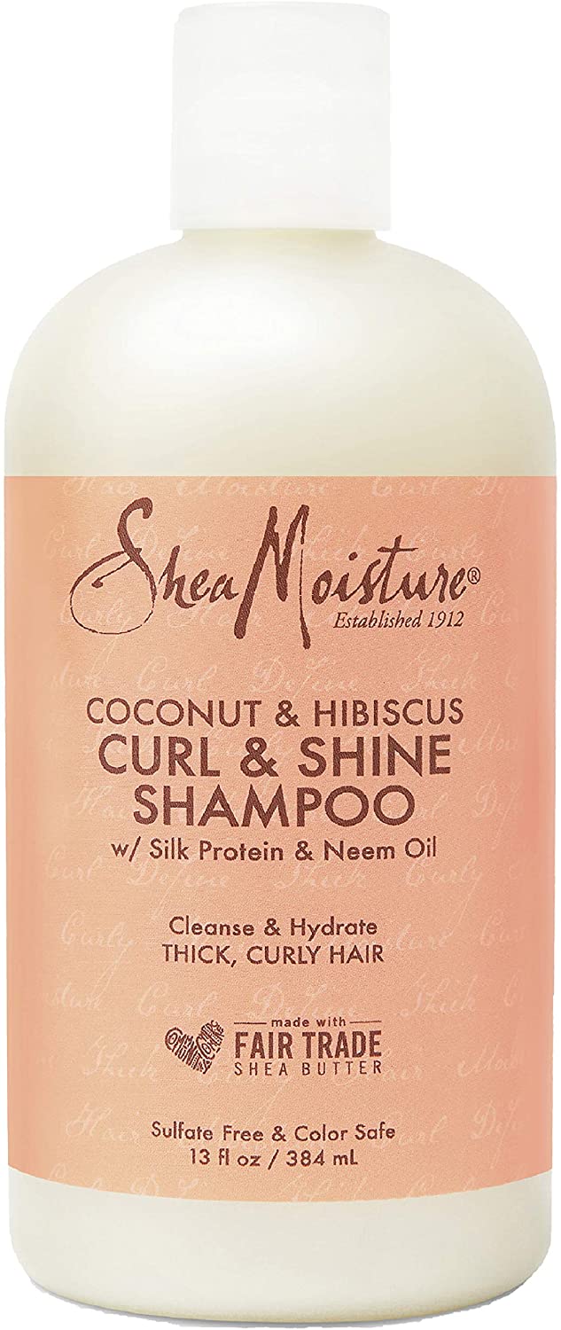 Shea Coconut & Hibiscus Curl Shine Shampoo for Unisex - oz - clicks2get.ae